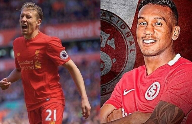 Treta entre Lucas Leiva e Edenilson movimentou as redes sociais