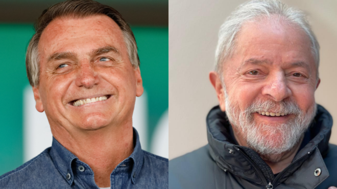Bolsonaro reduz para seis pontos a distância para Lula