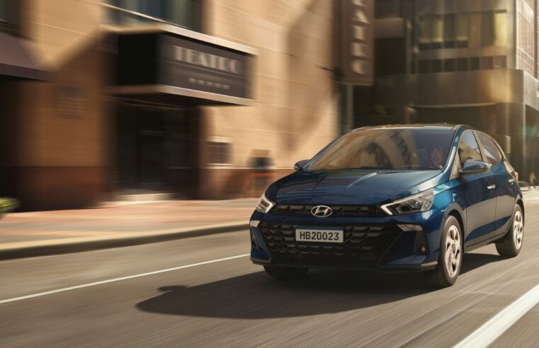 Essas são as fotos oficiais do Novo Hyundai HB20 2023