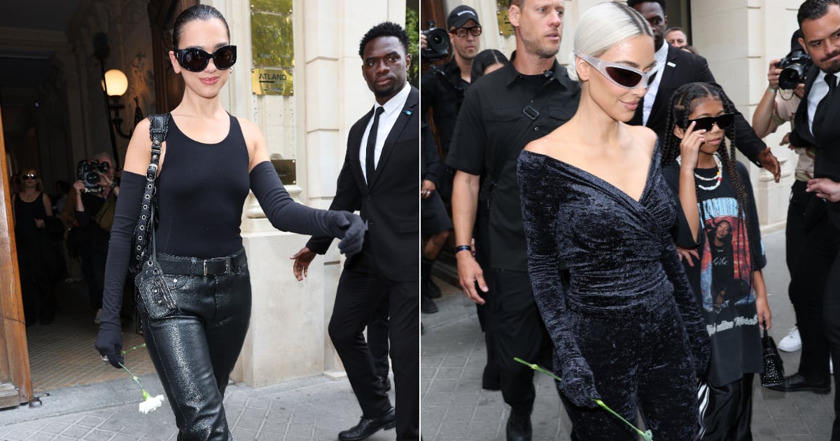 Kim Kardashian e Dua Lipa desfilam na passarela da Balenciaga