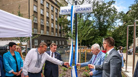 Cidade polonesa dedica praça à Ucrânia