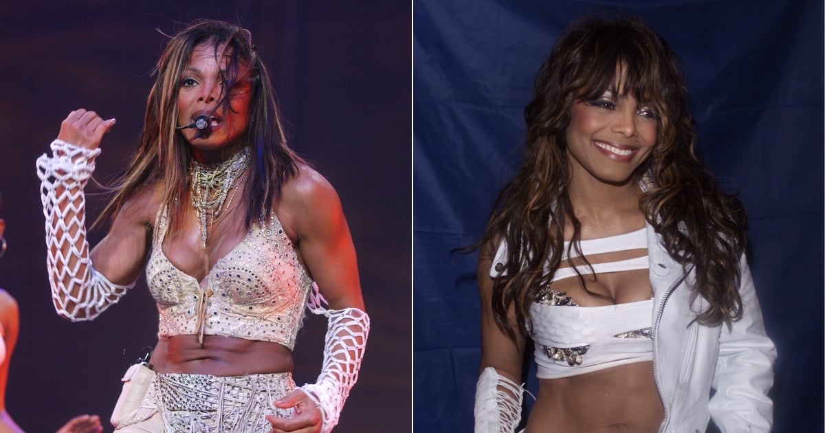 Os looks icônicos da performance de Janet Jackson