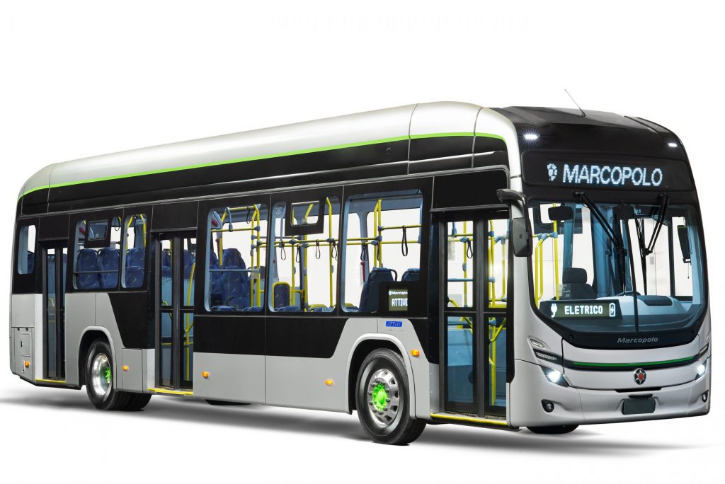 Até fim do ano 30 do ônibus elétrico da Marcopolo o unidades de atenção