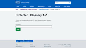 'Alfabeto de acordo': site do NHS oculta glossário de termos 'altamente divisivos' destinados ao treinamento de funcionários da vista do público após furor