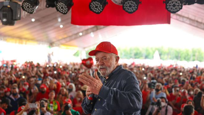 Como a campanha de Lula se organiza para os atos de 7 de setembro