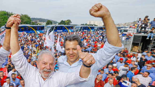 Qual é a estratégia da campanha de Lula junto ao eleitorado do Sudeste