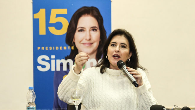 Simone Tebet diz que é preciso discutir aprimoramento do STF