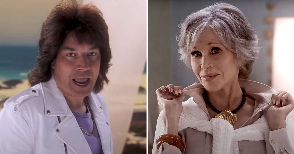 Assista Jimmy Fallon e Jane Fonda’s Coastal-Grandma Tribute