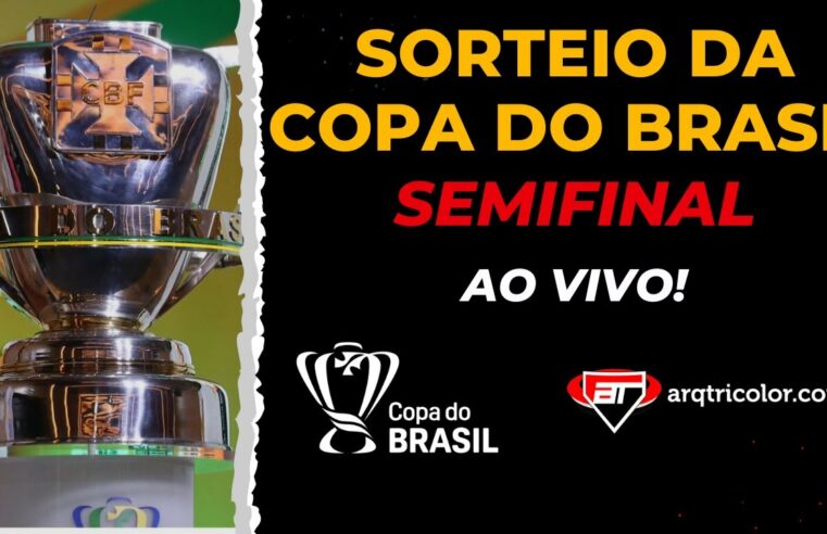 Assista ao vivo ao sorteio do mando de campo entre São Paulo e Flamengo pela Copa do Brasil