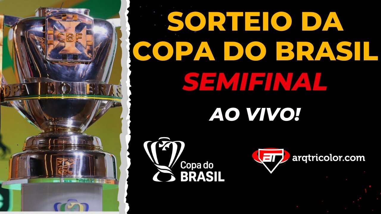Assista ao vivo ao sorteio do mando de campo entre São Paulo e Flamengo pela Copa do Brasil