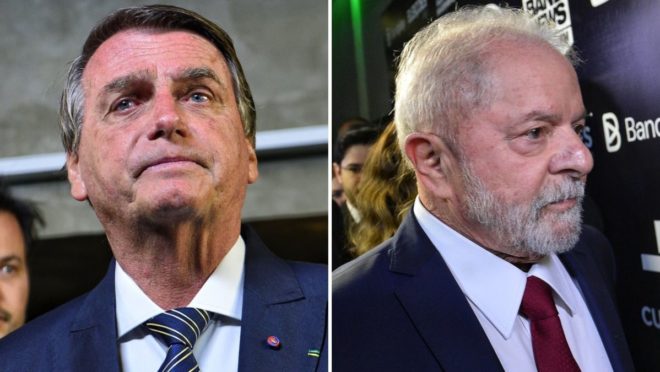 Bolsonaro e Lula não ficarão mais lado a lado no debate deste domingo (29)