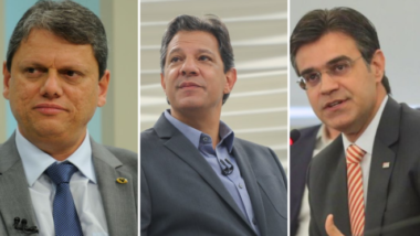 Como foi a estreia dos candidatos ao governo de SP no rádio e na TV