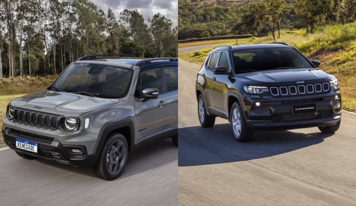 Jeep Renegade S 2022 x Jeep Compass Sport 2022