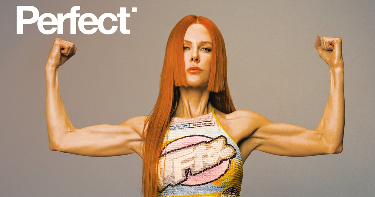 Minissaia Diesel de Nicole Kidman na revista Perfect