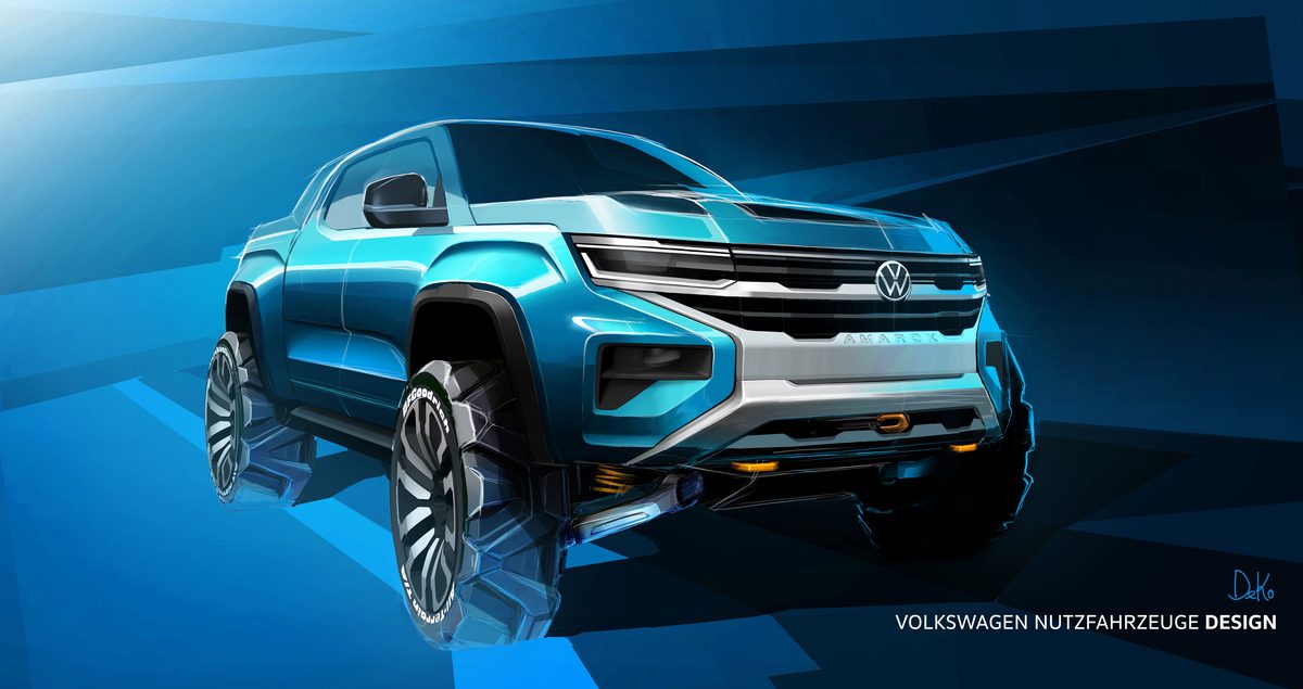 Nova VW Amarok com base da Nova Ford Ranger?  Análise