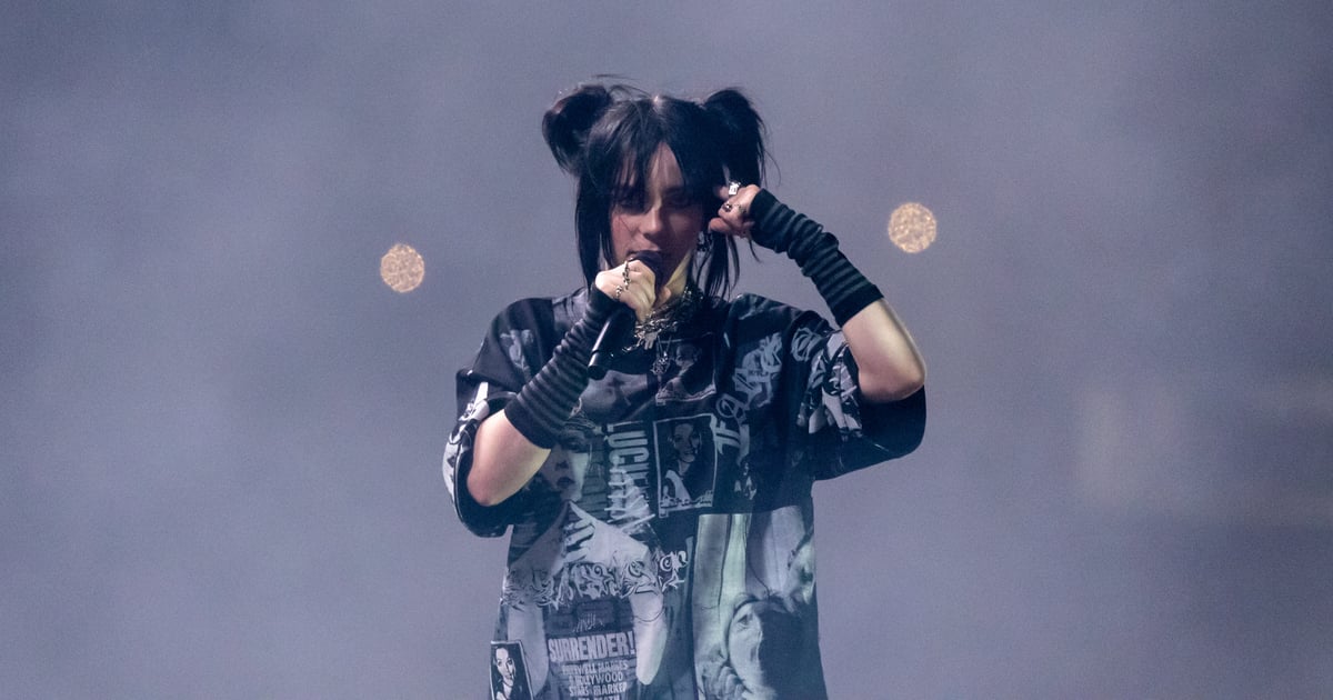 O moletom preto de Billie Eilish e as bermudas na Ásia