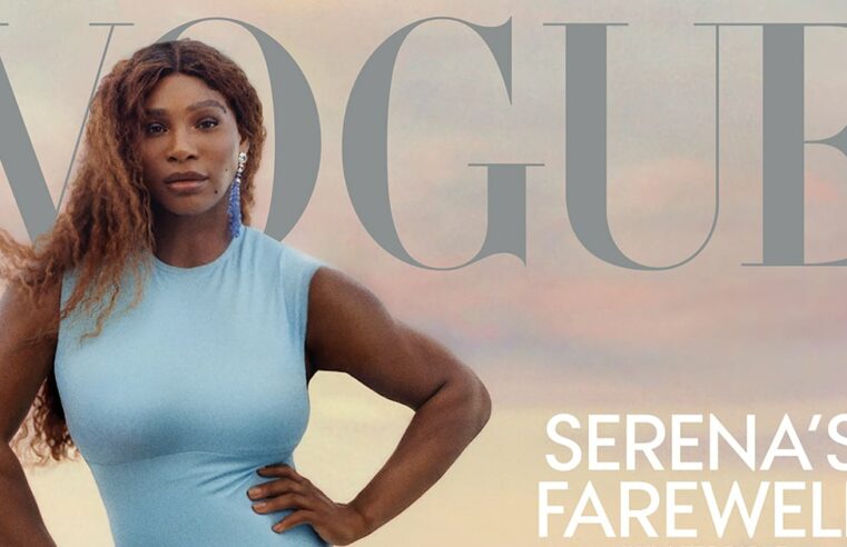 Serena Williams e Olympia Ohanian na capa da Vogue de setembro