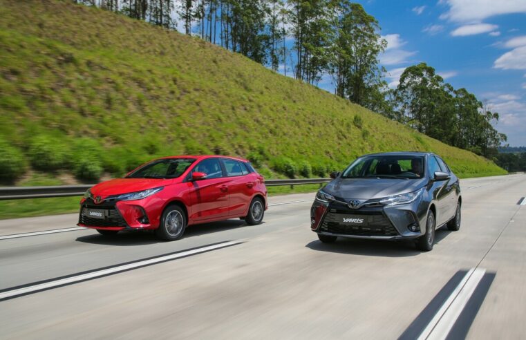 Toyota Yaris e Yaris Sedan têm preços reduzidos;  saiba quanto fica