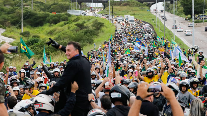 Bolsonaro vai à Marcha para Jesus de Garanhuns, a terra de Lula