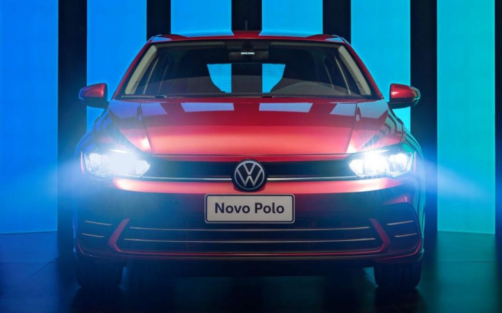 novos carros da VW