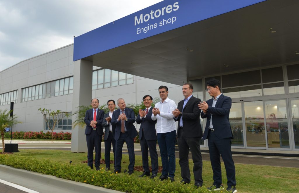 A nova fábrica de motores da Hyundai foi inaugurada após a marca completar 10 anos de atuação no país