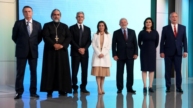 Como foi o debate entre os candidatos à presidência na TV Globo
