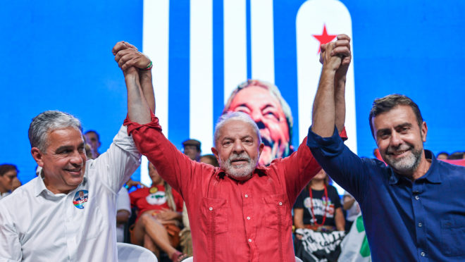 Lula faz ofensiva no Rio, Bahia e Ceará na reta final do 1º turno