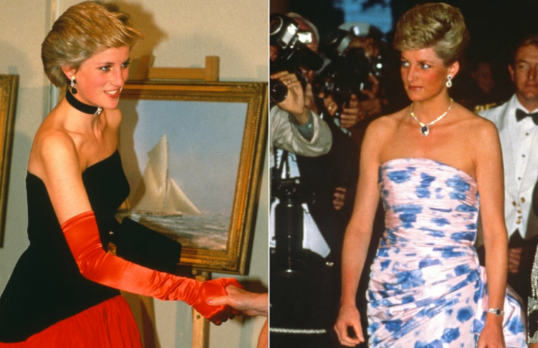 8 vestidos da princesa Diana em exibição na exposição de Las Vegas