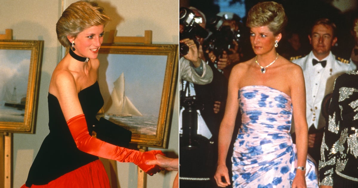 8 vestidos da princesa Diana em exibição na exposição de Las Vegas