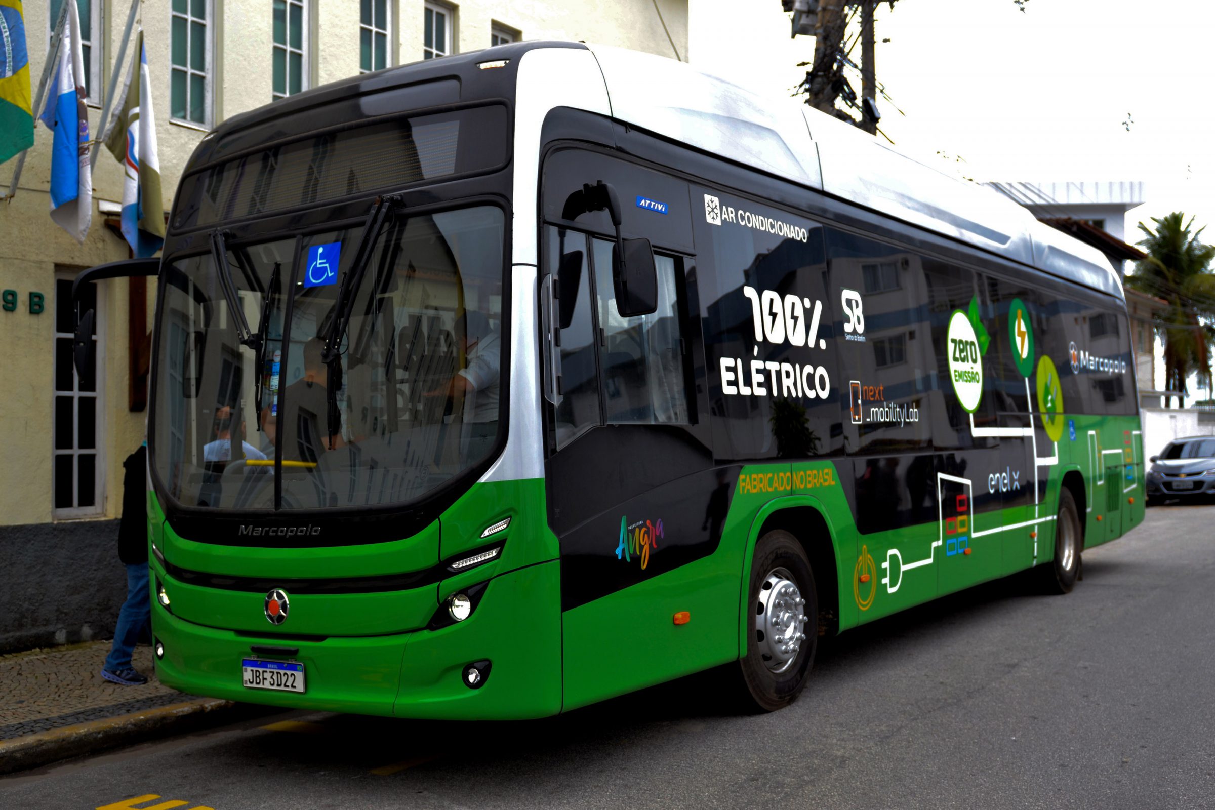 Angra dos Reis inicia testes de operações com ônibus elétricos