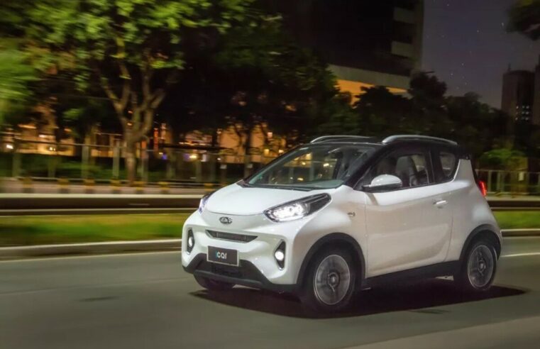 Caoa Chery iCar foi o carro elétrico mais vendido no Brasil em agosto