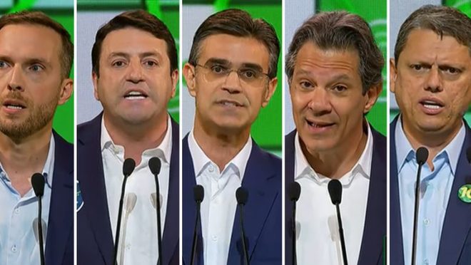 Debate ao governo de São Paulo repete polarização nacional