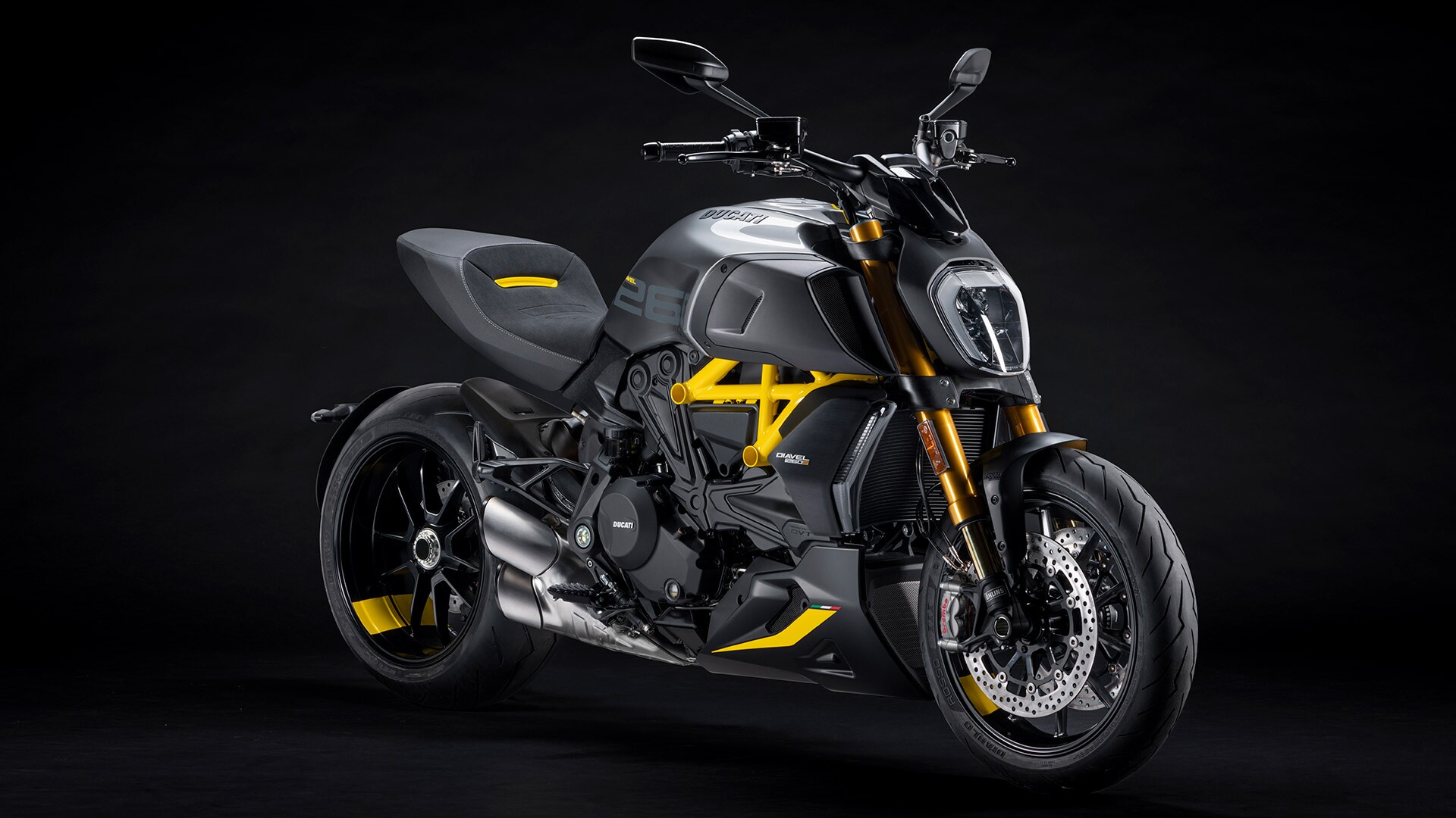 Ducati lança Diavel 1260 S Black and Steel, série limitada a 17 motos