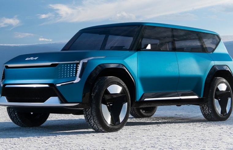 Kia EV9 chega em 2023 e está em fase final de testes
