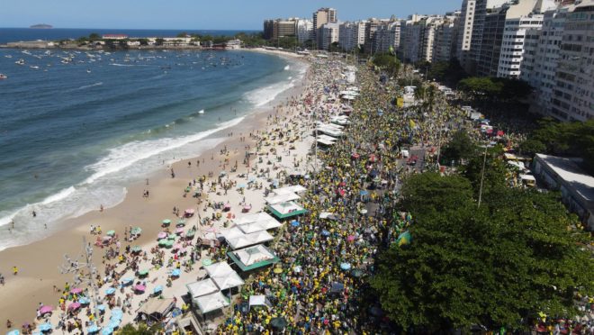 O que Bolsonaro disse em ato de 7 de Setembro no Rio de Janeiro