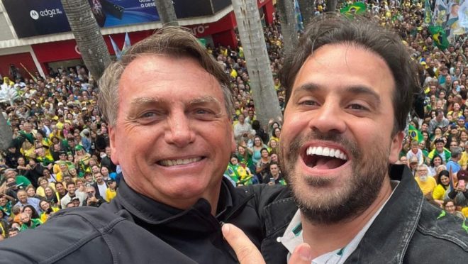 Pablo Marçal abraça campanha de Bolsonaro: “escudeiro oficial”