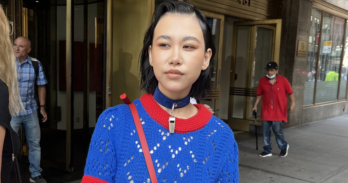 Ramona Young se prepara para o desfile Coach NYFW