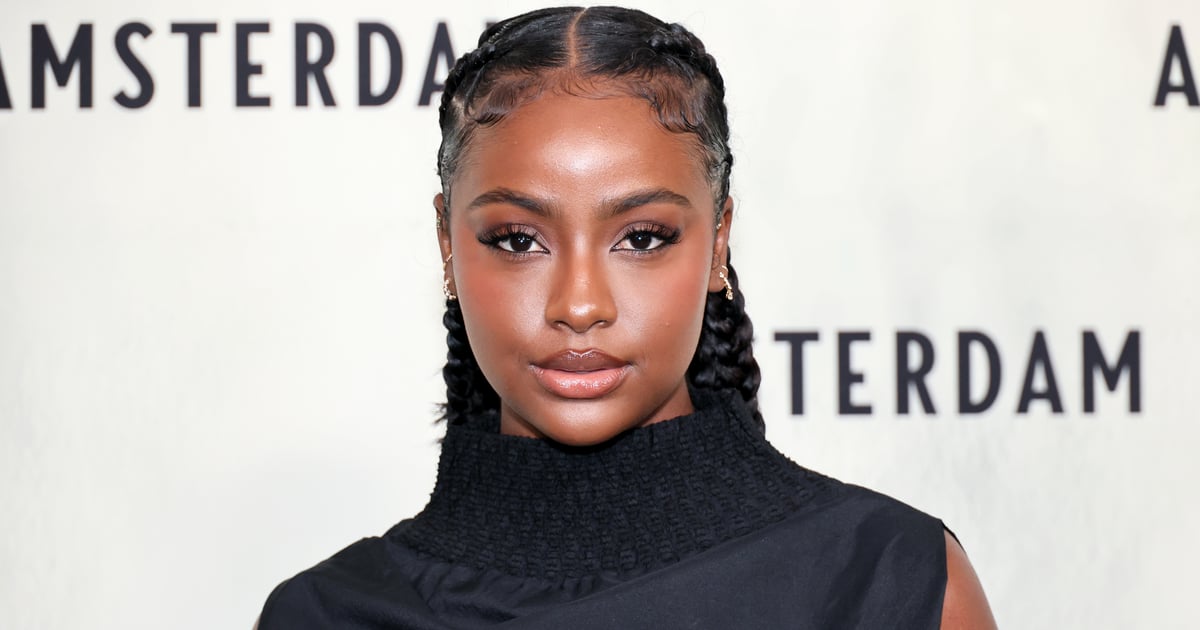 Roupa de Justine Skye na Essence Fashion House na NYFW