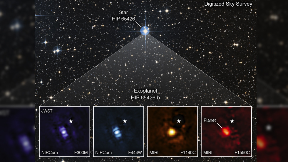 Telescópio espacial lança primeiras fotos de planeta fora do sistema solar — RT World News