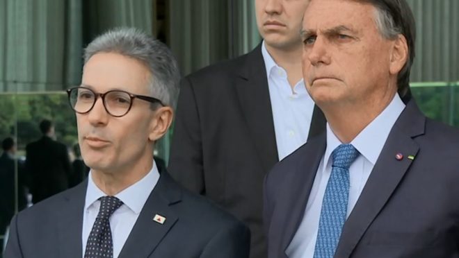 Zema oficializa apoio a Bolsonaro no segundo turno