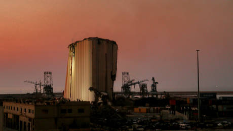 Ruínas do porto de Beirute © Getty Images / Marwan Naamani