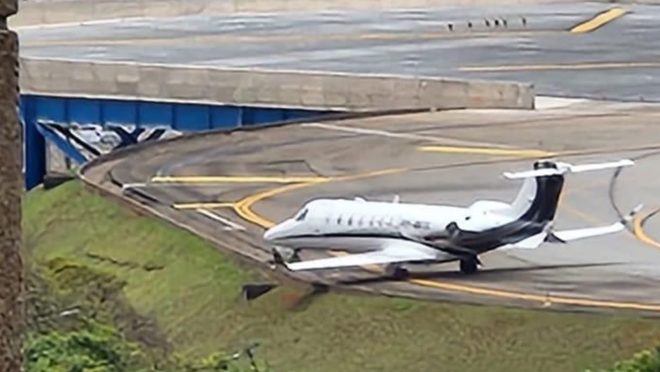 Aeroporto de Congonhas tem voos suspensos após pneus de avião estourarem