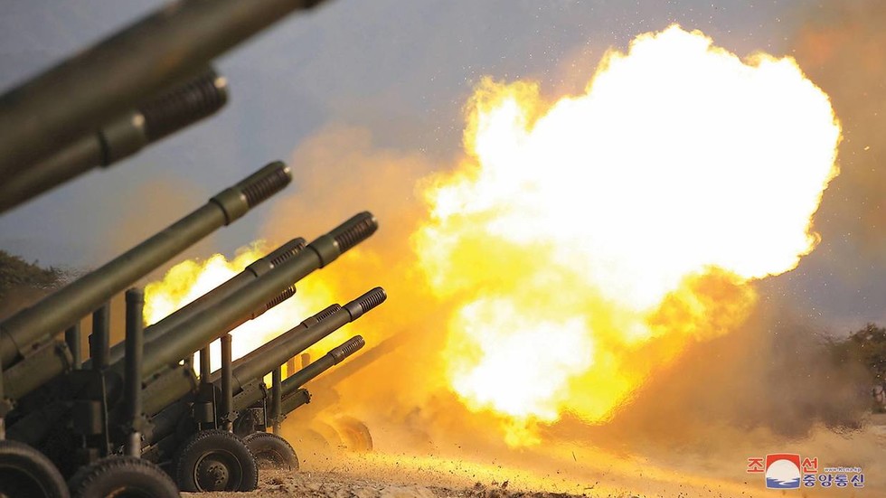 Coreia do Norte dispara artilharia perto da fronteira — RT World News