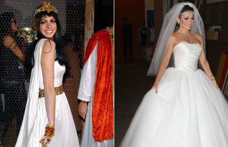 Idéias de fantasias de Halloween com vestido branco