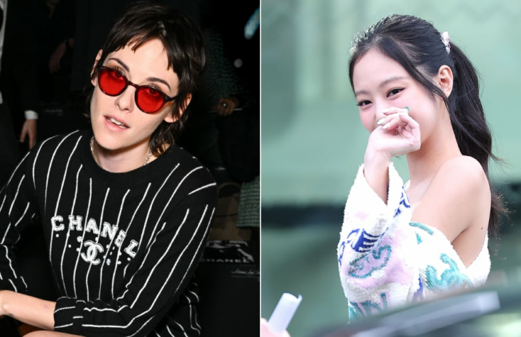 Kristen Stewart e Jennie no desfile da primavera 2023 da Chanel