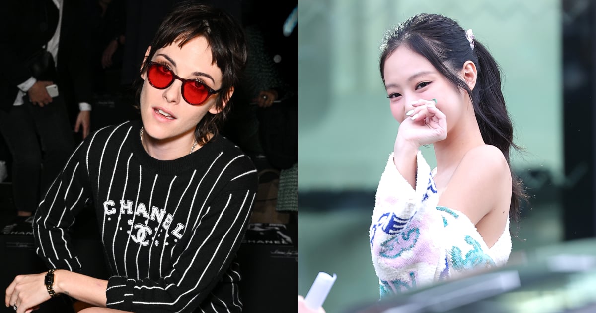 Kristen Stewart e Jennie no desfile da primavera 2023 da Chanel