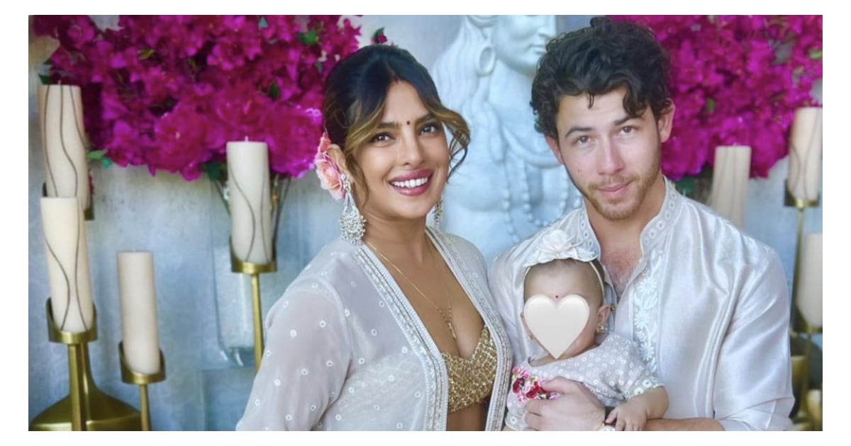 Priyanka Chopra e Nick Jonas combinando com roupas de Diwali