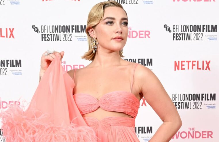 Vestido Peach Valentino Florence Pugh