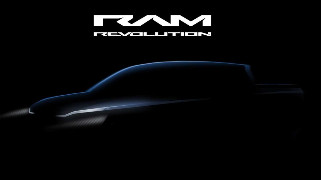 A Picape Ram500 Revolution Concept será apresentado ao mundo durante a CES 2023, que acontece em janeiro