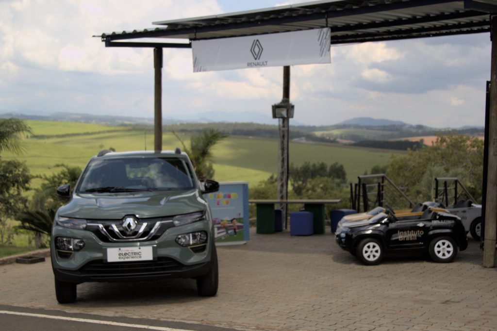 O SUV Renault Megane E-Tech é um dos modelos presentes no Electric Experience, evento de mobilidade elétrica